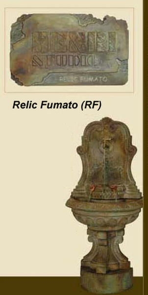 Henri Color Sample - Relic Fumato Finish Choice For Statuary